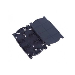24FO Fiber Optic Splice Tray Black