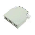DIN fiber optic termination box SC DX