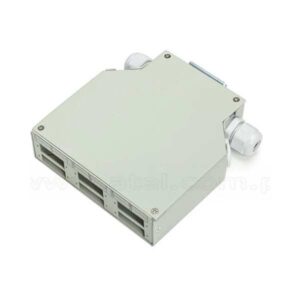 DIN fiber optic termination box SC DX