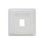 Faceplate U.K 1 Port