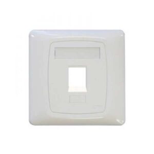 Faceplate U.K 1 Port