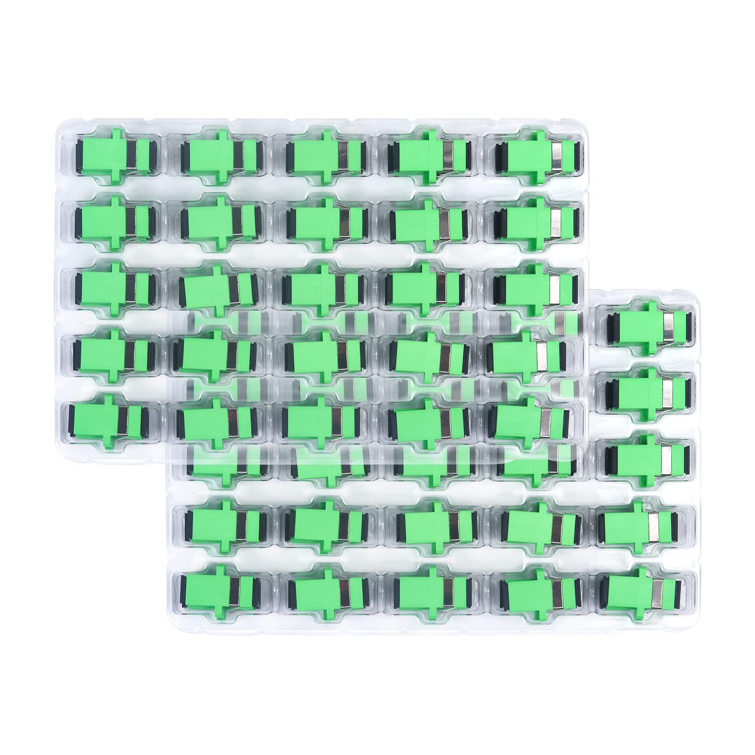Fiber Optic Adapter-SM-SC-APC Simplex - الصورة 2