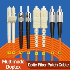 Fiber Optic Patch Cable Multi Mode Duplex OM2