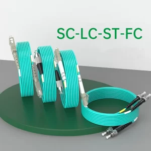 Fiber Optic Patch Cable Multi Mode Duplex OM3