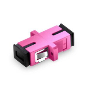 SC-Om4 Simplex Fiber Optic Adapter