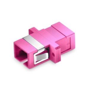 SC-Om4 Simplex Fiber Optic Adapter