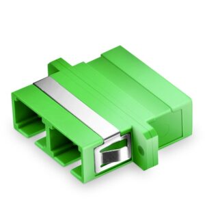 SC APC Duplex Fiber Optic Adapter