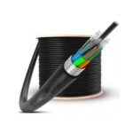 OPTIVRA FO Cable 24F SM OS2 G.652D, Loose Tube (GYTS), 2×1.0mm Steel Wire