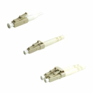 Fiber Optic Connector-LC-UPC-Duplex-MM-Orange-Boot 3mm