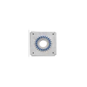 LC UPC 24 Polishing Holder 24 Ports LC UPC Fiber Optic Patch Cord Connectors Tip Grinding